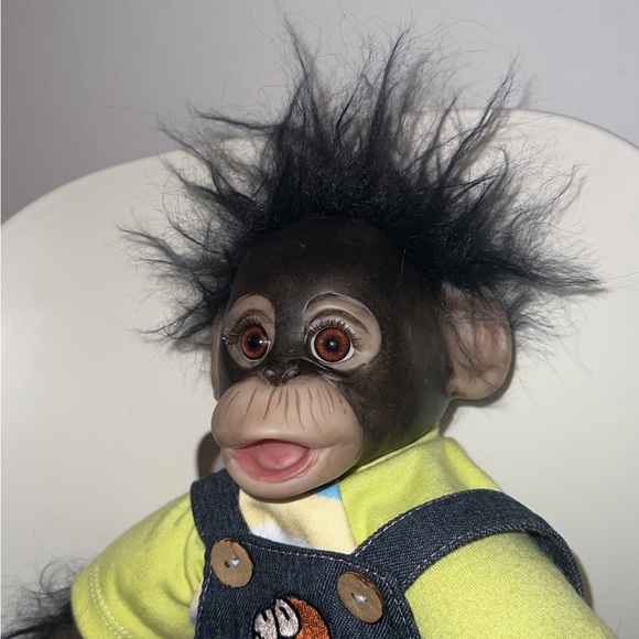 Adorable Handmade Monkey Reborn Doll - Picture 2 of 6